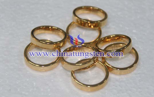 Tungsten Gold Plated Bar Picture