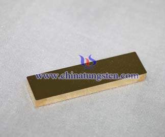 Tungsten Gold Plated Bar Picture