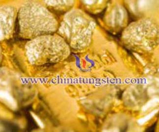 Tungsten Gold Plated Bar Picture